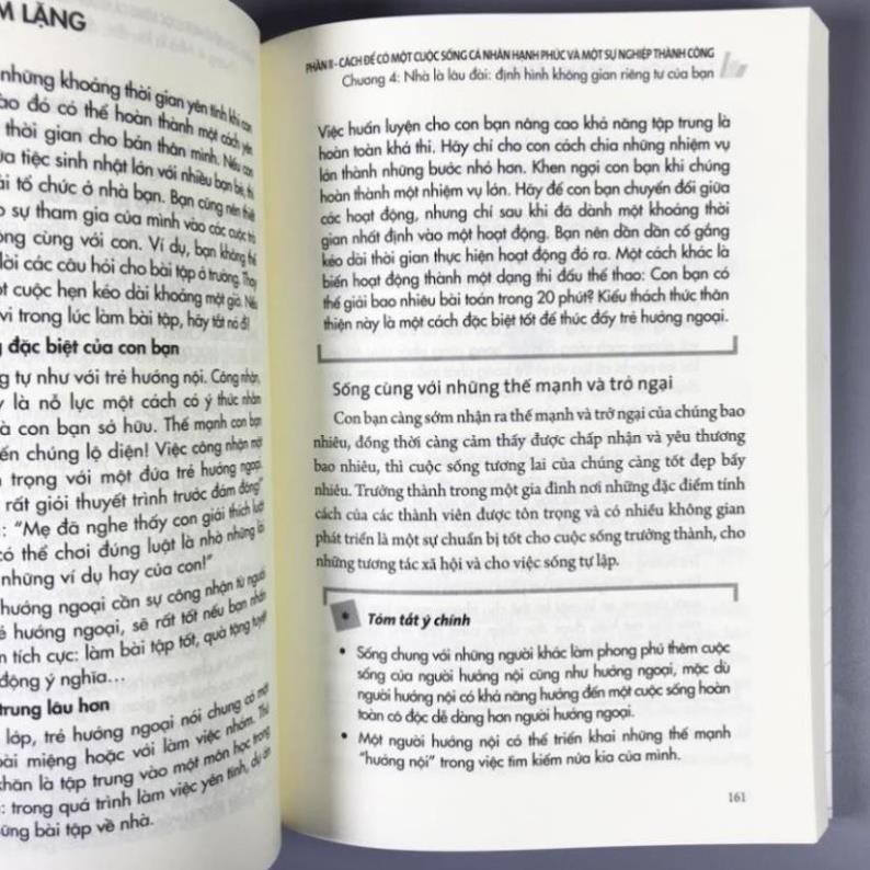 Sách -Tác Động Thầm Lặng - Làm Thế Nào Để Trở Thành Một Người Hướng Nội Thành Công [ Minh long]