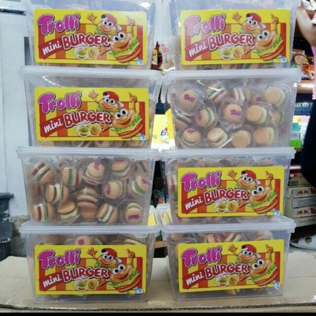 Kẹo dẻo hamburger 600g