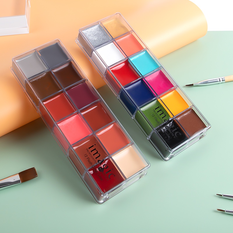 IMAGIC 2PCS Body Painting Set Face / Body Painting Oil Paint For Halloween Party 371g | BigBuy360 - bigbuy360.vn