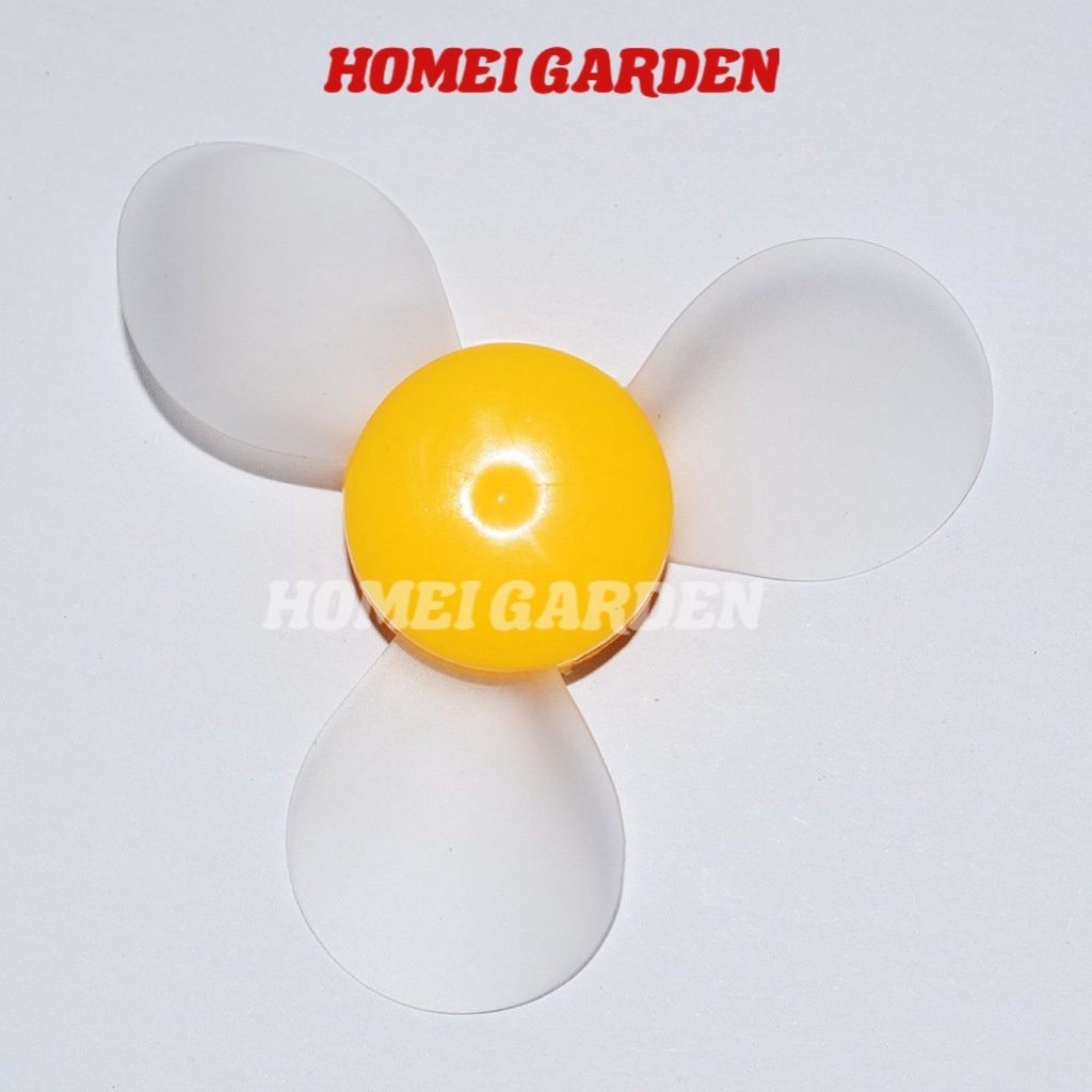 Cánh quạt mềm 72mm trục 2mm thích hợp cho trẻ nhỏ chế quạt, cối xay gió - HM0041