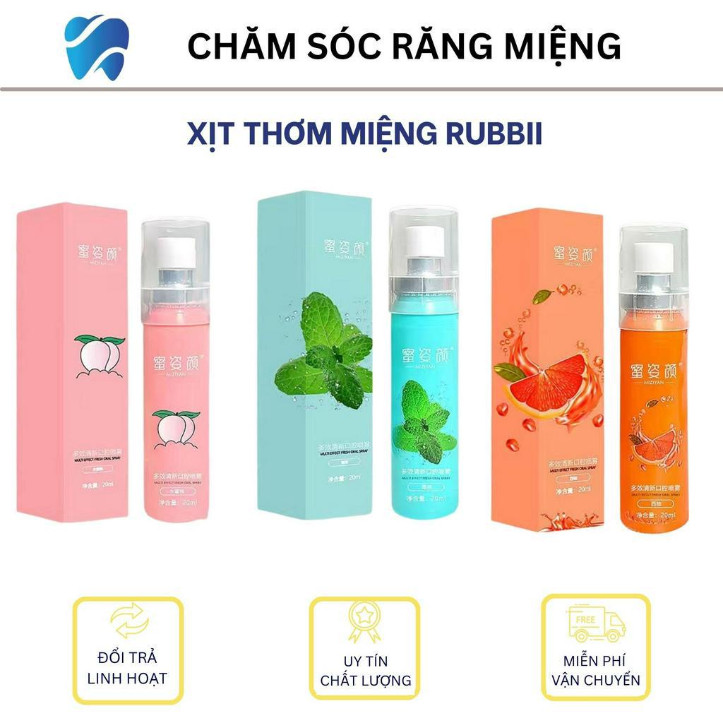 Chai xịt thơm miệng Nam Nữ hương thơm tự nhiên 20ml