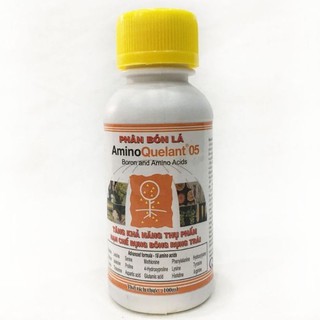 Phân bón lá Amino 05 (Amino Bo) - Bổ Sung Vi Lượng, Chống Rụng Nụ Hoa - 100ml