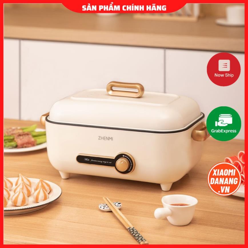[hàng hãng] Nồi lẩu điện đa năng ZHENMI ZM-ED4001 4L, tính thẩm mỹ cao