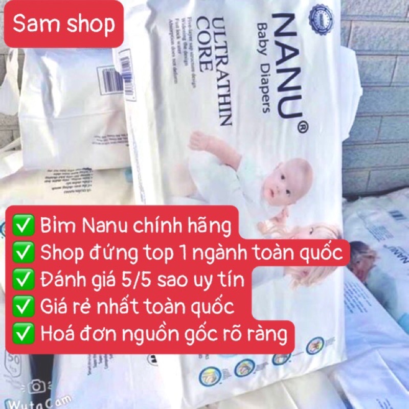 Combo bỉm quần Nanu 100 miếng M.L.Xl.Xxl