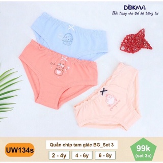 Quần đùi chip bé gái DOKMA (W022)