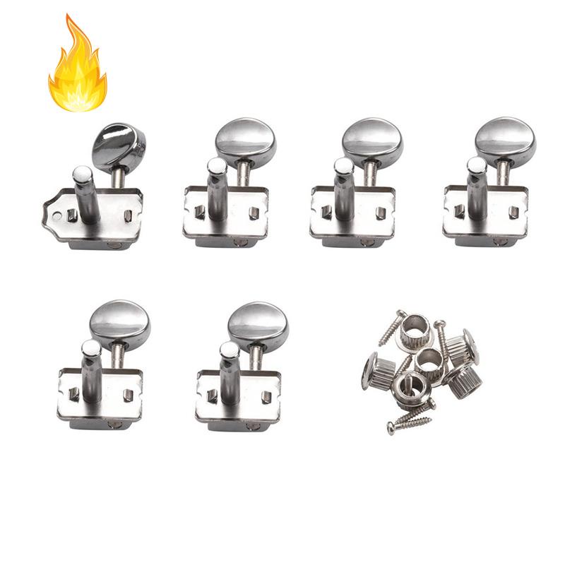 Bộ Khóa Điều Chỉnh Dây Đàn Guitar Điện Bằng Chrome Tiện Dụng