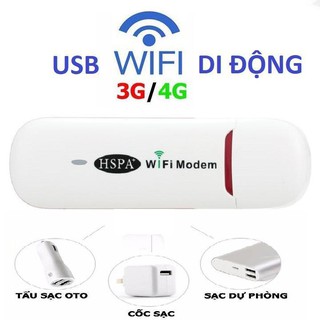 Usb Gắn Sim 3G Phát Wifi HSPA dcom phát wifi mạnh không lo bị nóng