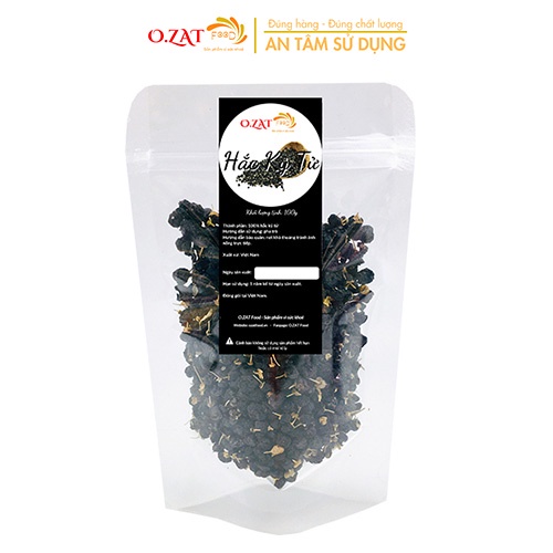 Hắc kỷ tử/ hắc kỉ tử O.ZAT Food 100g - tốt cho gan cải thiện thị lực đẩy lùi lão hoá da gia tăng tuổi thọ