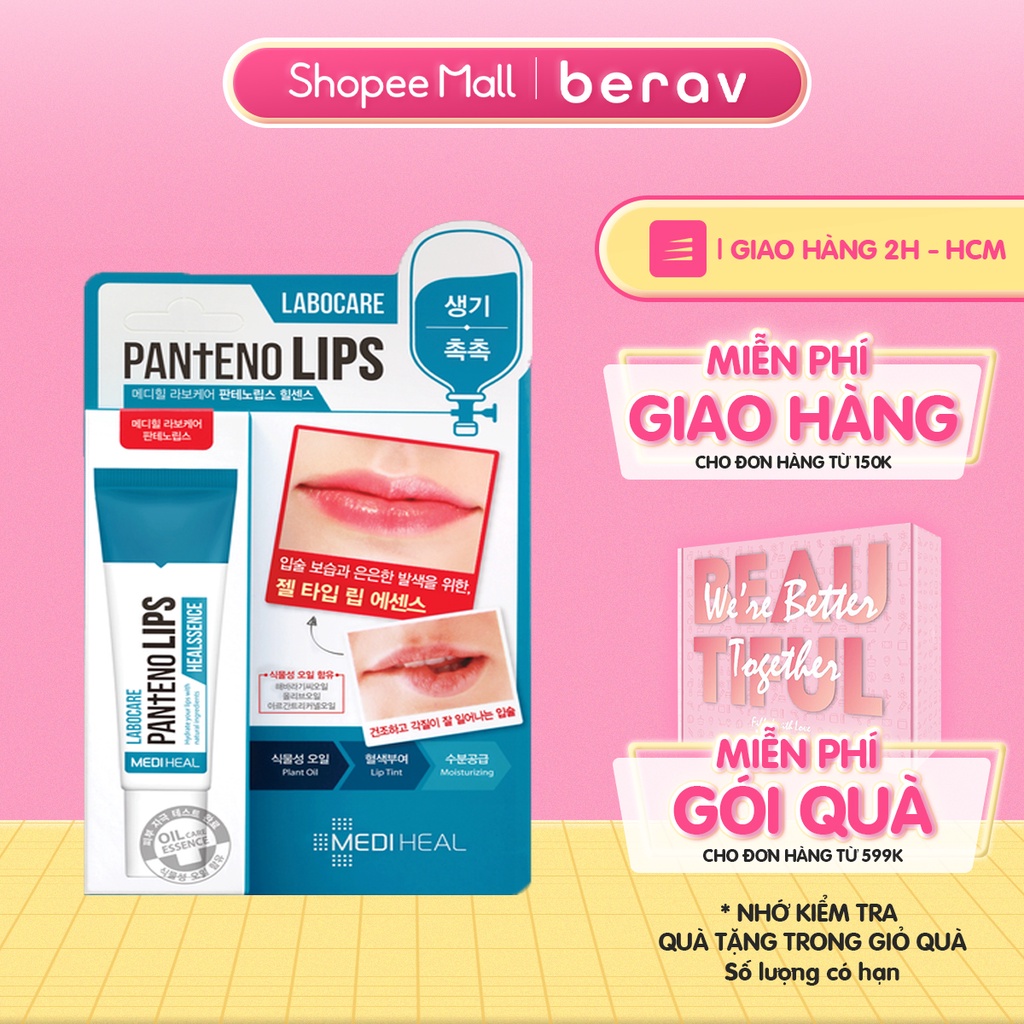 Son Dưỡng Mediheal Labocare Pantenolips Healssence Ngừa Thâm Môi Ban Ngày 10ml