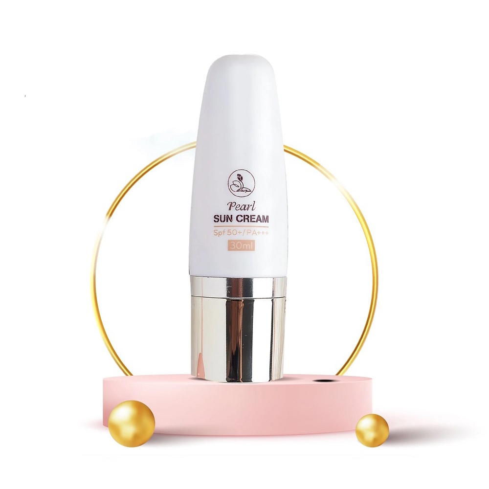 Kem chống nắng Mini Garden Pearl Sun Cream SPF 50 PA+++ dung tích 30ml bibi90