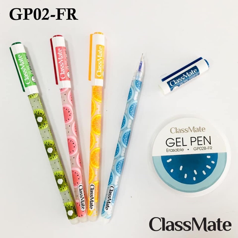 Bút gel xoá được Classmate Fruit GP02-FR.