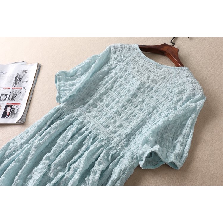 Đầm - váy xốp nhún ngực nhiều màu 1105