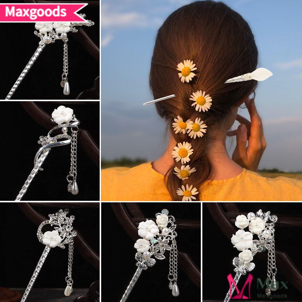 Trâm Cài Tóc Bằng Gỗ Mun Phong Cách Cổ Điển Cho Nữ