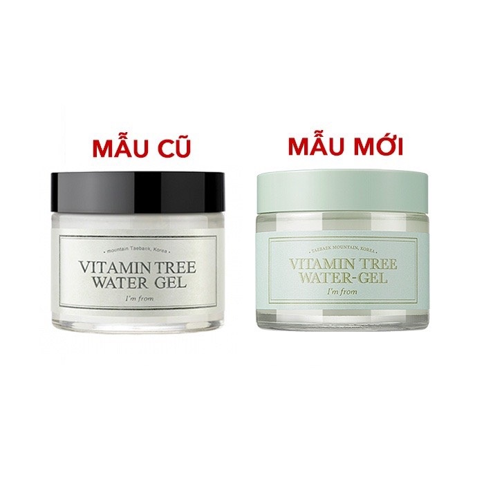 Gel Dưỡng Ẩm Da Chuyên Sâu Ngăn Ngừa Lão Hóa I’m From Vitamin Tree Water 75g