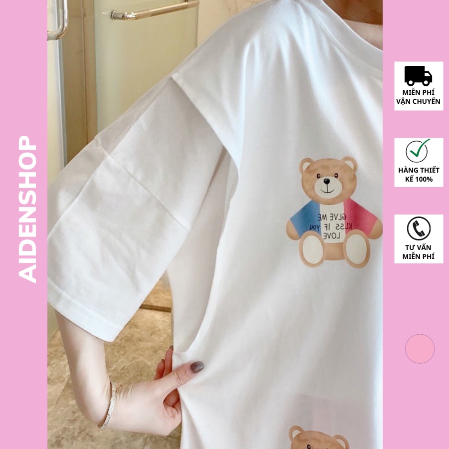 Bộ đồ bầu dễ thương sau sinh Aidenshop đồ bộ sau sinh mặc nhà