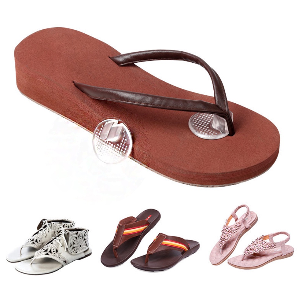 Bộ 2 Miếng Đệm Trong Suốt Gắn Phía Trước Giày Cao Gót Chống Mài Mòn