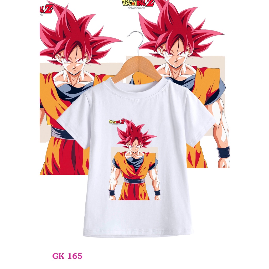 áo thun áo phông bé trai in hình goku dragonball