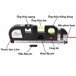 Thước đo ni vô laser đa năng