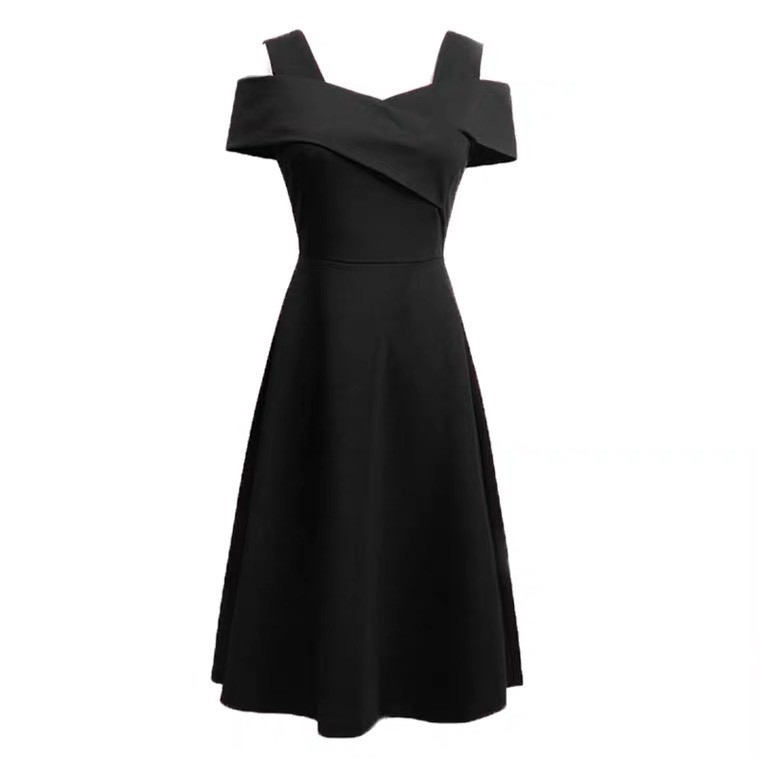 Váy Nữ, Đầm Nữ Thời Trang Dáng Xòe, Trễ Vai Thanh Lịch SIXTEEN. | BigBuy360 - bigbuy360.vn