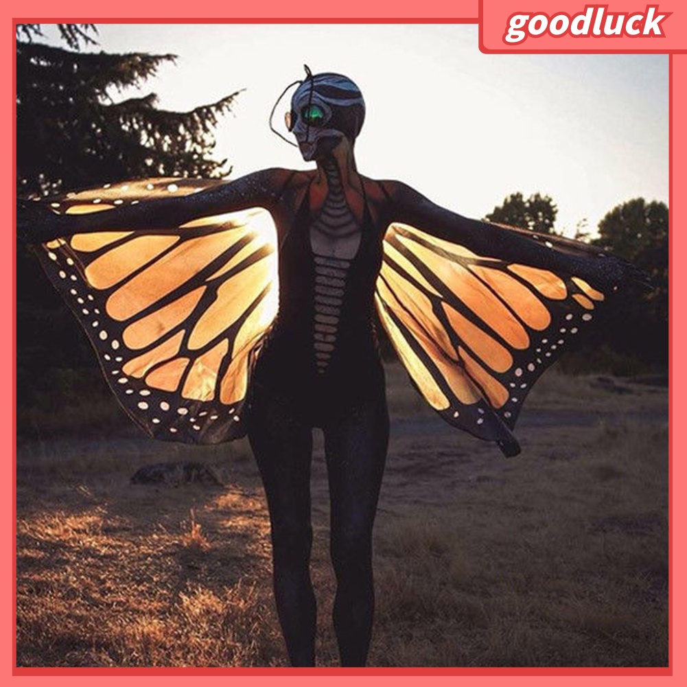 Khăn choàng hình cánh bướm nhiều màu độc đáo