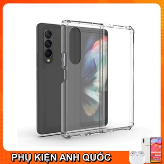 [Tặng mèo thần tài] Ốp lưng SAMSUNG trong suốt chống sốc 4 góc Fold 4 Flip 4 Fold 3 Flip 3