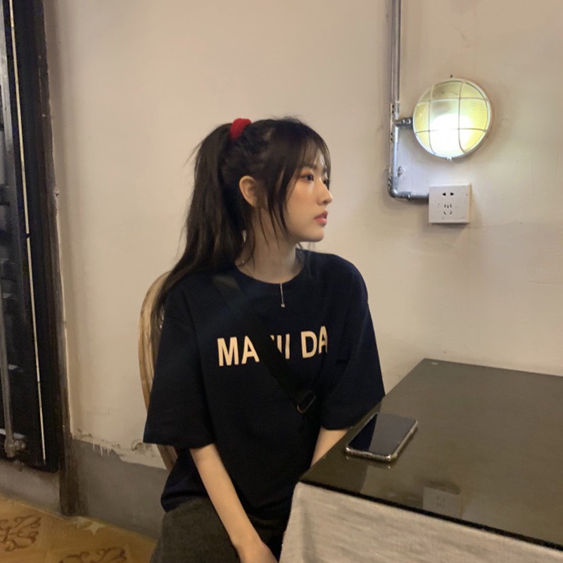 ÁO THUN TAY LỠ FORM RỘNG NỮ MATIDA CỰC ĐẸP