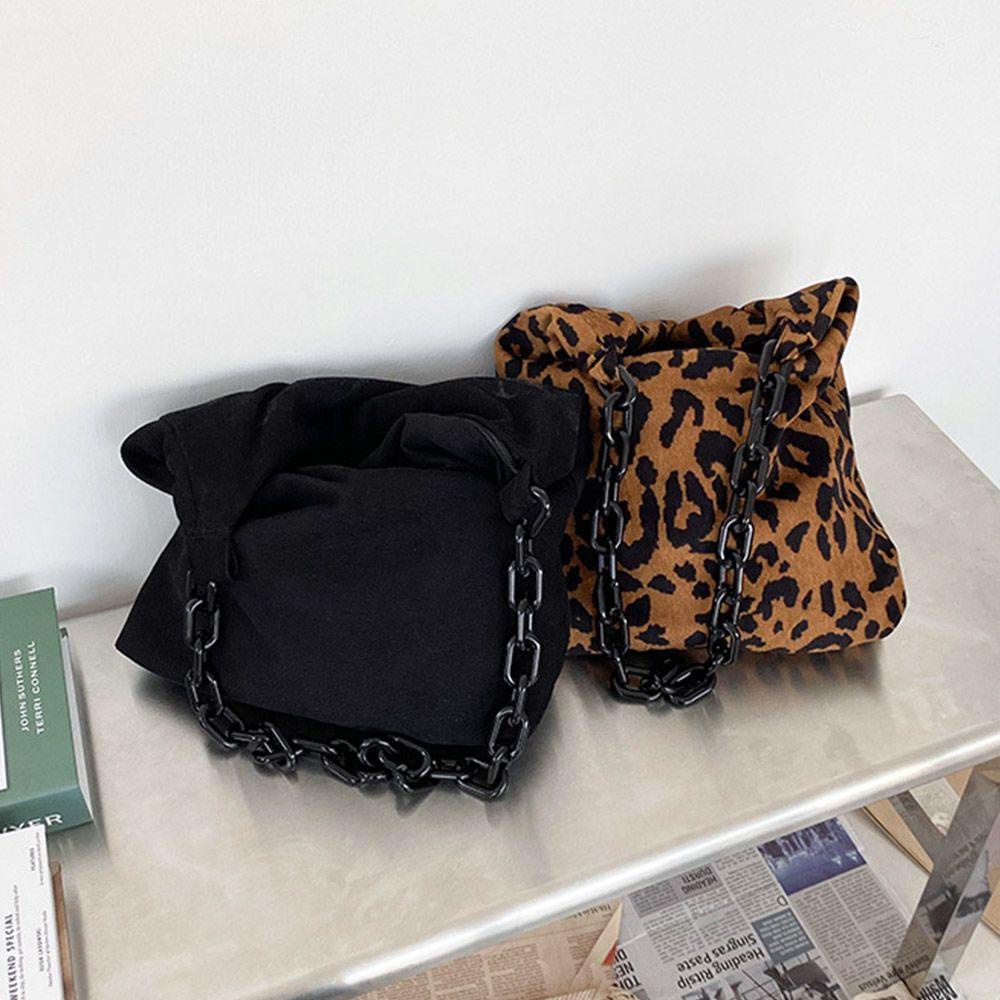 Túi Xách Đeo Vai Vải Nhung Mềm Màu Cầu Vồng Dễ Thương