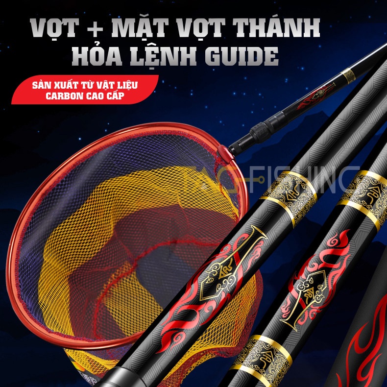 Vợt + Mặt Vợt Thánh Hỏa Lệnh Guide ( Cao Cấp )