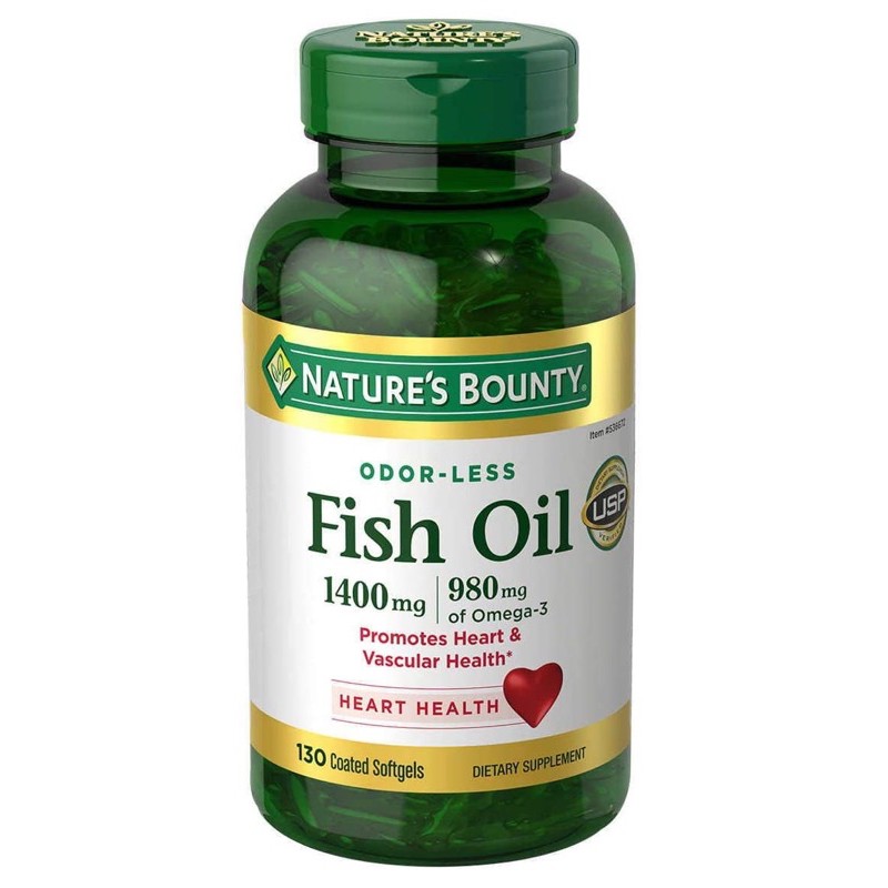 Nature's Bounty Fish Oil 1400g