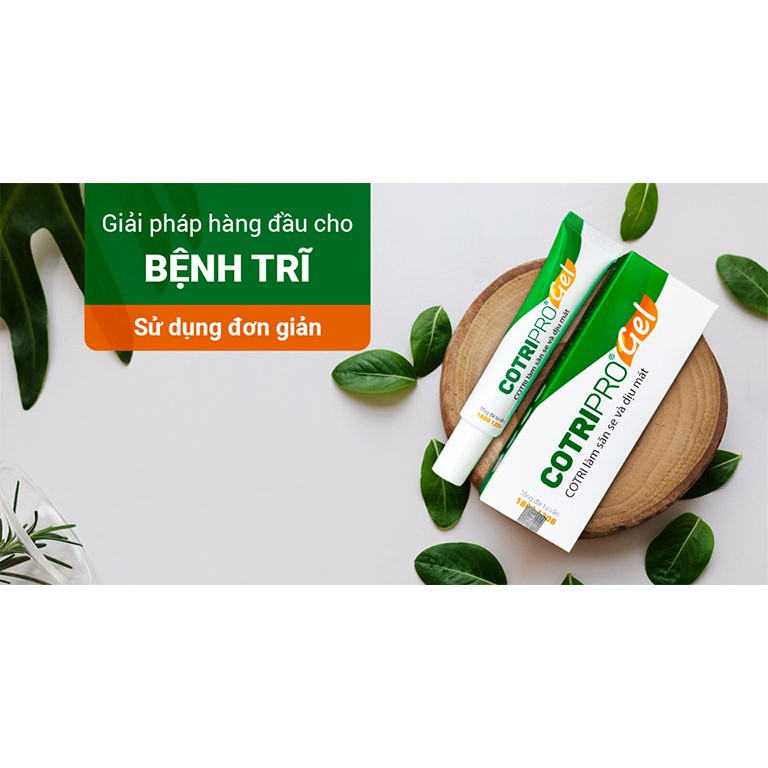 Kem Bôi Trĩ COTRIPRO GEL [Tuýp 25g] - [Cotri pro gel, cotriro gel, cotriprogel]