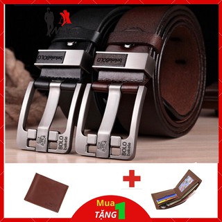 Thắt lưng da nam dây nịt nam da thật cao cấp