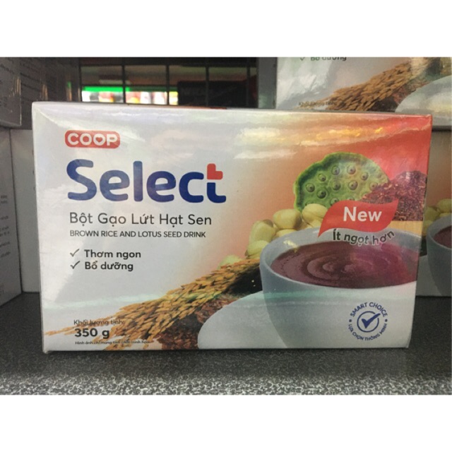 Bột Gạo Lứt Huyết Rồng Hạt Sen Coop 350G | BigBuy360 - bigbuy360.vn