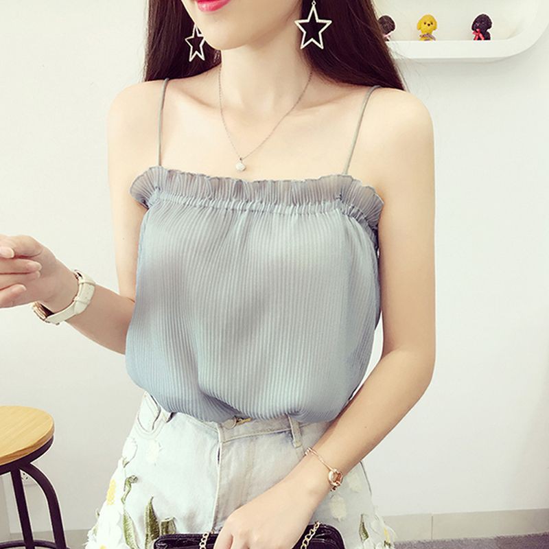 Áo Tank Top dệt kim ôm sát tôn dáng