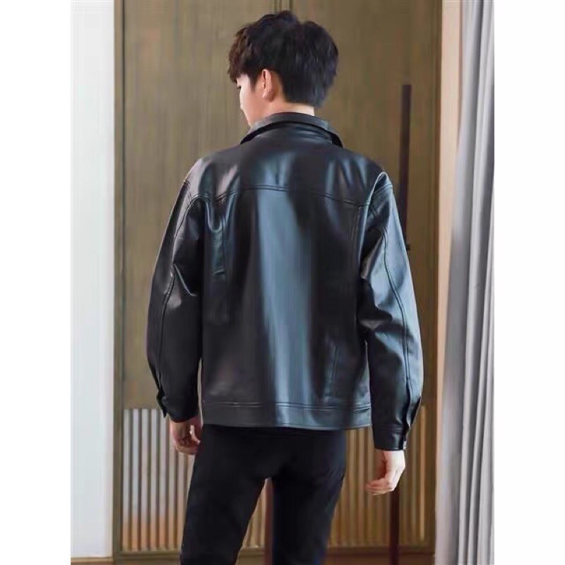 ⚠️ĐƯỢC KIỂM HÀNG🔥Áo khoác da bóng cực chất hàng cao cấp