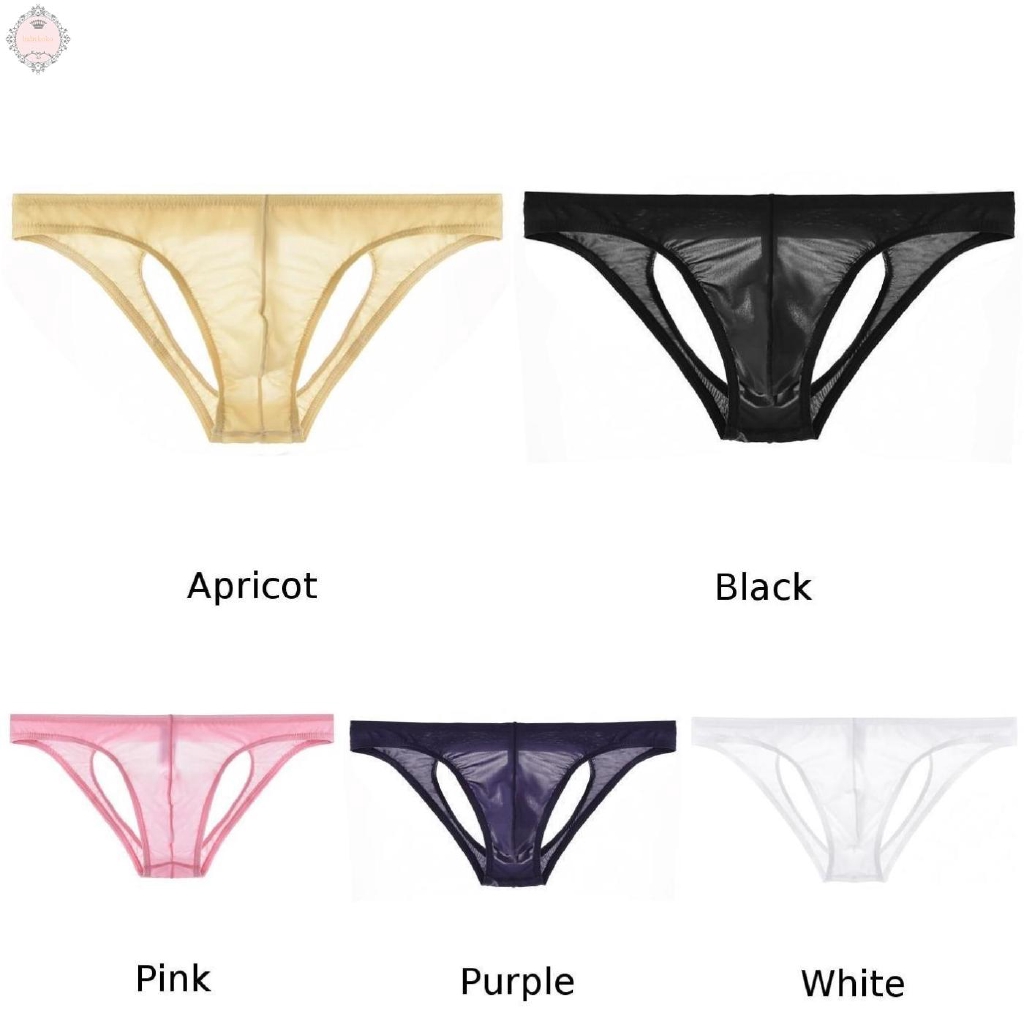 Underpants Soft G-String Men's Low Rise Seamless Breathable Shorts Knickers Thong Comfortable Lingerie Fashion