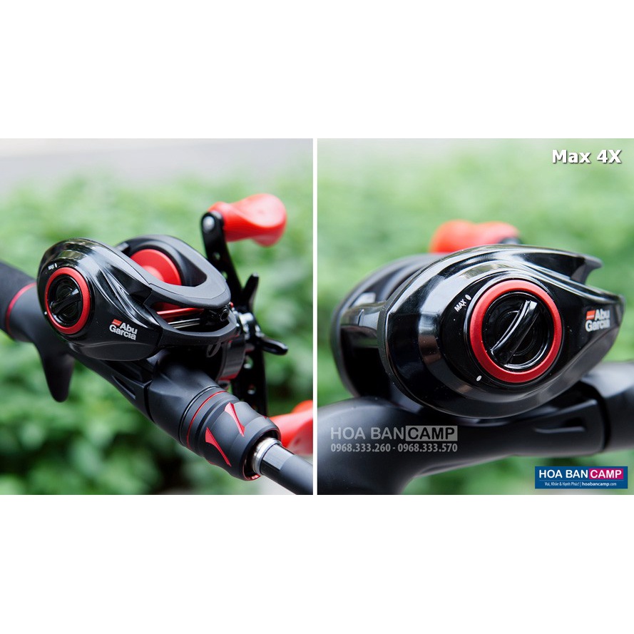Máy Câu Ngang Abu Garcia Max 4X | Tay Trái