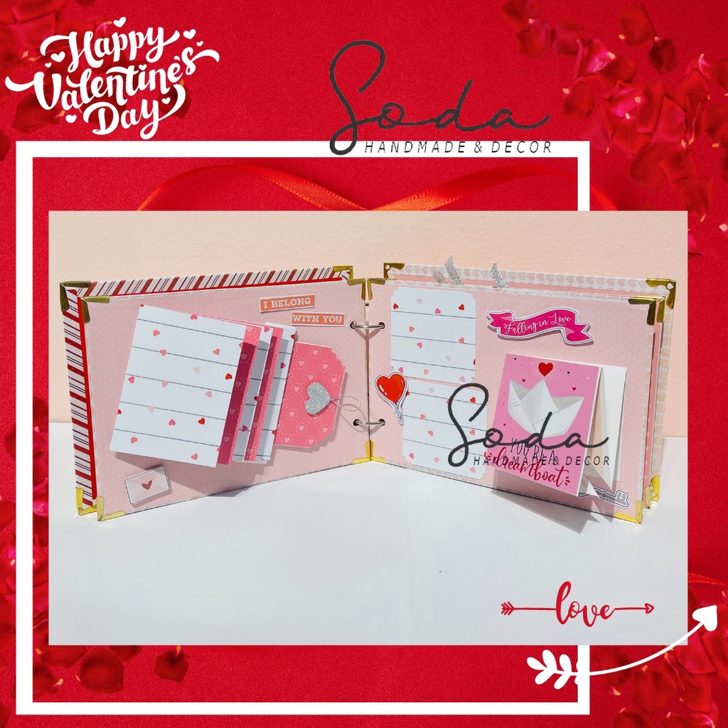 [Scapbook tình yêu] Valentine Scrapbook