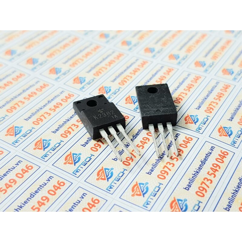 [Combo 3 chiếc] K2382 2SK2382 Mosfet kênh-N 200V 15A TO-220