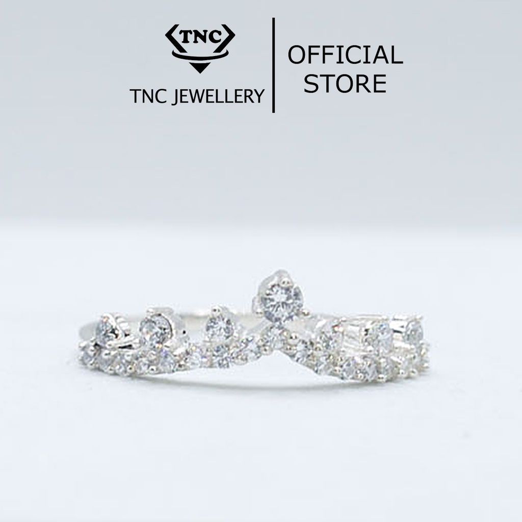 Nhẫn Bạc Nữ Vương Miện Công Chúa Princess-Trang Sức TNC JEWELLERY