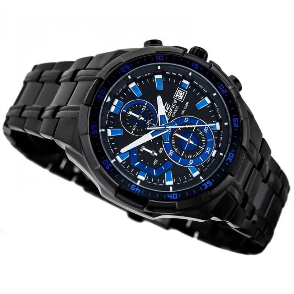 Đồng Hồ Nam Casio EFR 539BK - 1A2V Chronograph 06 kim  - Full Box Hãng
