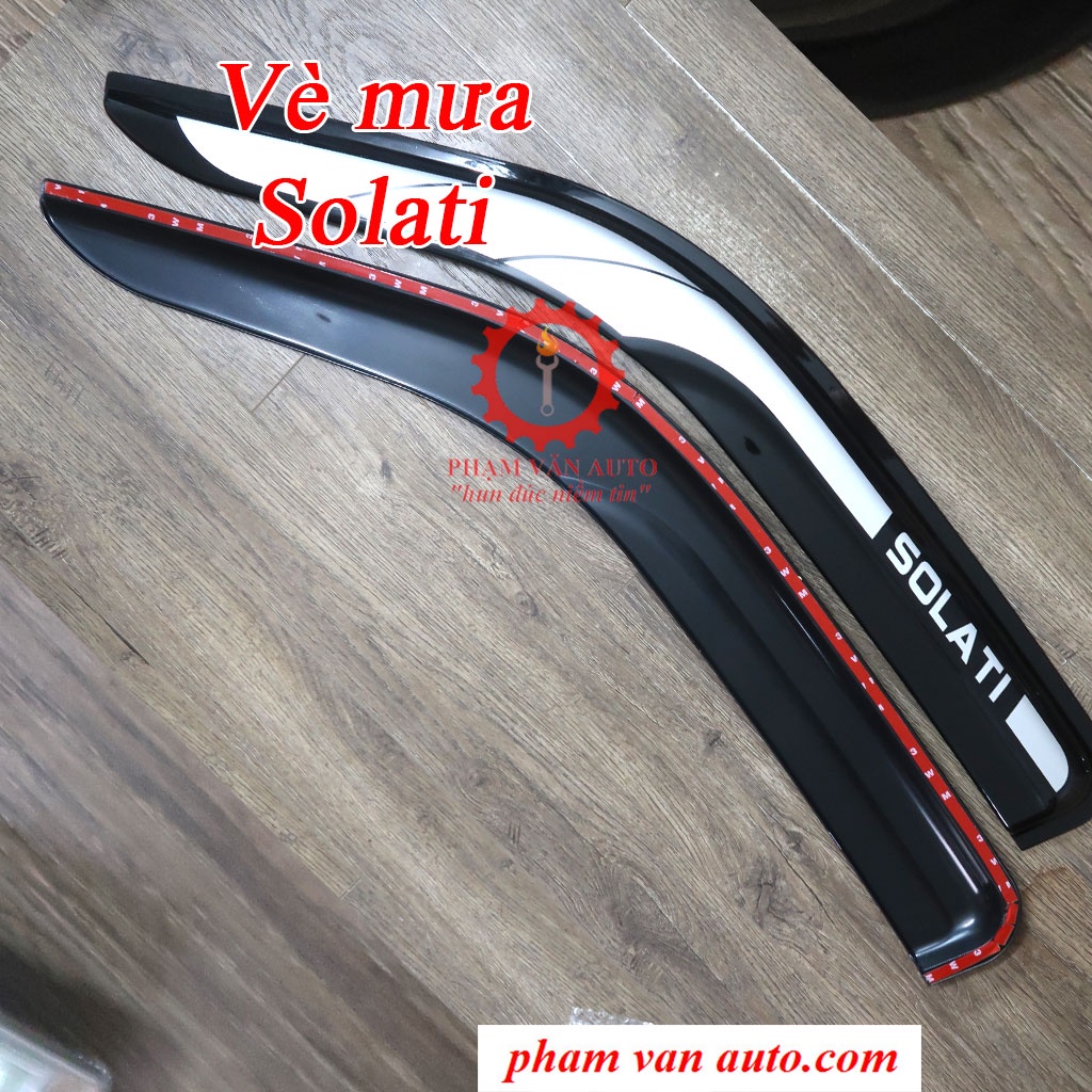 Vè che mưa Hyundai Solati , Vè chắn mưa ô tô cao cấp Phạm Văn auto