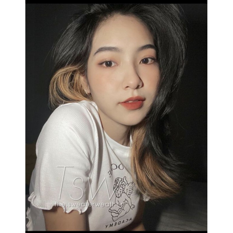 ÁO CROPTOP THUN TĂM CO DÃN SAKE THE SWEATERWEATHER