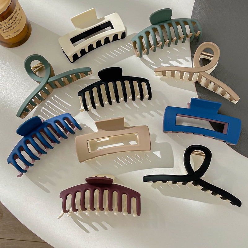 Kẹp Tóc Hình Cá Mập Cỡ Lớn 2022 Thời Trang Hàn Quốc Cho Nữ