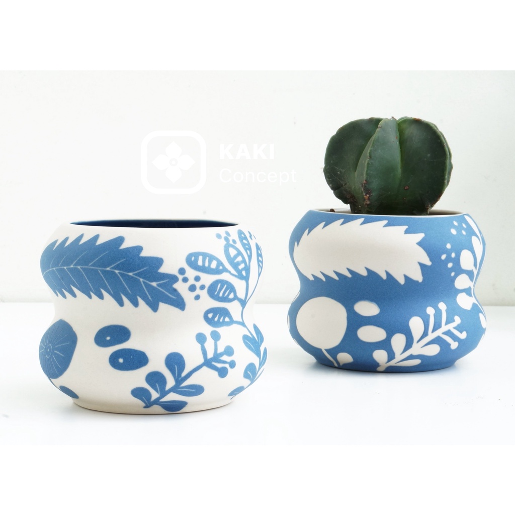 Chậu trồng cây cảnh - Chậu trang trí bàn làm việc KAKI Concept
