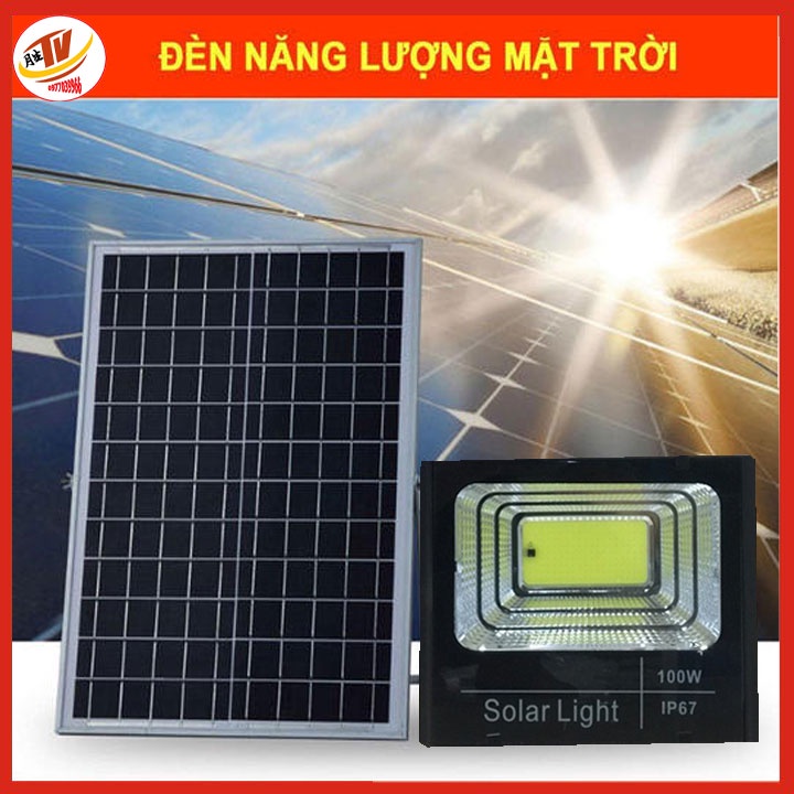 Đèn năng lượng mặt trời solar light ngoài trời 400w 300w 200w 100w chính hãng tuổi thọ lên đến 10 năm