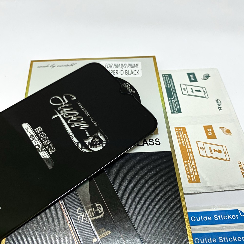 Kính cường lực Xiaomi Redmi 12 7 8 8A 9 9A 9C 9T A1 A2 10 10X 10A 10C Pro 5G Super-D MIETUBL Full viền Đen
