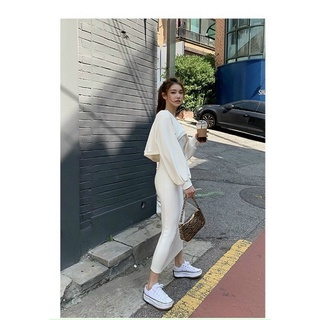 SET MAXI KÈM KHOÁC CROP LỆCH VAI