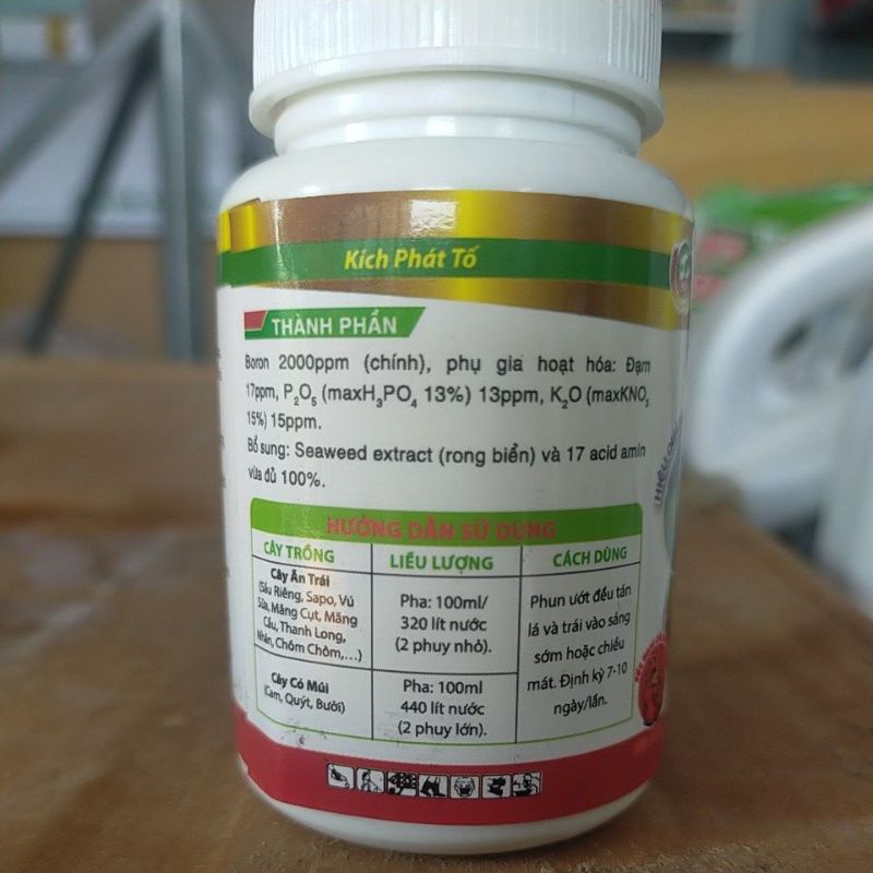 PHÌ TRÁI THẦN TỐC  Chai 100ml