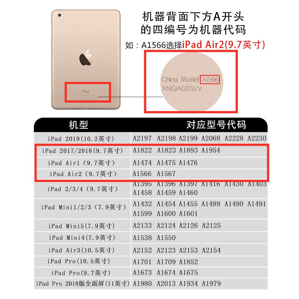 Ốp lưng máy tính bảng họa tiết hoạt hình có đệm khí chống rơi cho iPad Mini 1/2/3/4/5 Air 1/2/3 iPad Pro 11 2018 | BigBuy360 - bigbuy360.vn