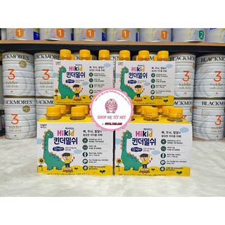 Sữa Nước Chai Tăng Chiều Cao Hikid 200ml Hàn Quốc ( lốc 6 chai, date xa )